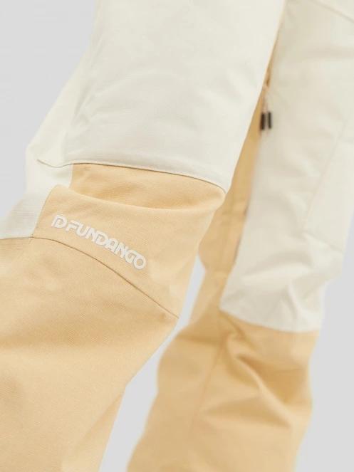 Fundango Sakura Bib Pants női sínadrág sárga színben 9