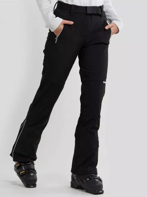 Fundango Galena Softshell Pants női sínadrág fekete színben 4