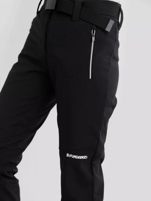 Fundango Galena Softshell Pants női sínadrág fekete színben 6