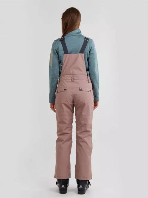 Fundango Sakura Bib Pants női sínadrág rózsaszín színben 3
