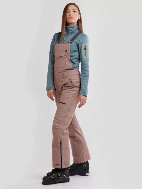 Fundango Sakura Bib Pants női sínadrág rózsaszín színben 4