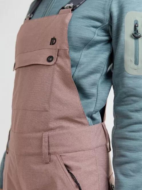 Fundango Sakura Bib Pants női sínadrág rózsaszín színben 6