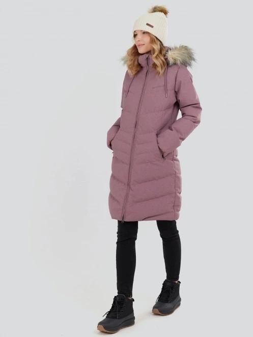 Fundango Puppis Padded Jacket női télikabát lila színben 4