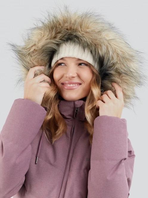 Fundango Puppis Padded Jacket női télikabát lila színben 5