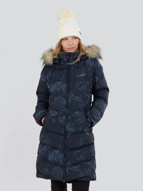 Fundango Puppis Padded Jacket női télikabát sötétkék színben 2