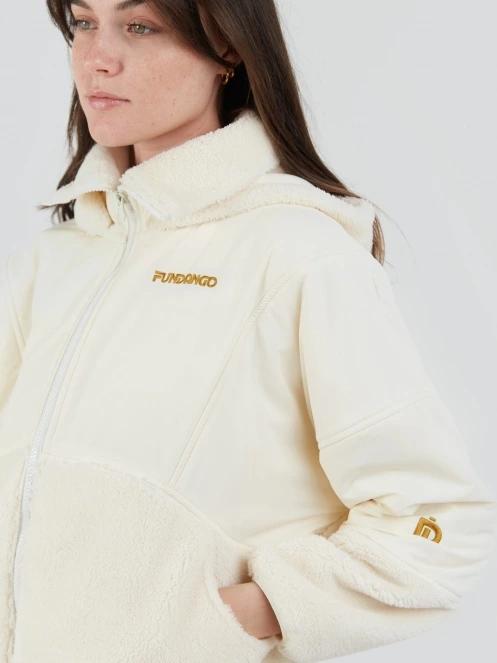 Fundango Sansa Hybrid Jacket női átmeneti kabát fehér színben 5