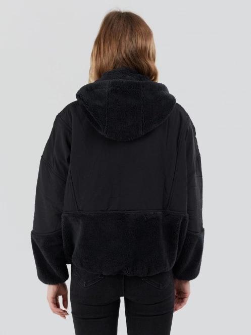 Fundango Sansa Hybrid Jacket női átmeneti kabát fekete színben 3