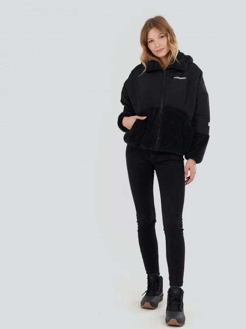 Fundango Sansa Hybrid Jacket női átmeneti kabát fekete színben 4