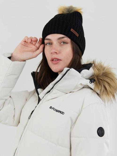 Fundango Meganne Padded Jacket női télikabát homok színben 5