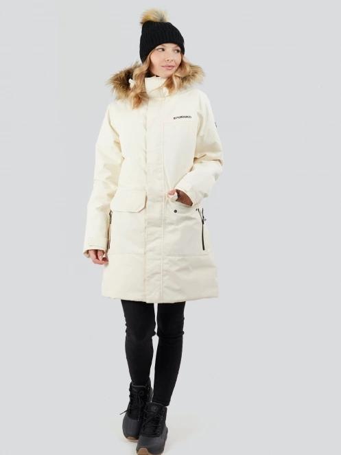 Fundango Georgina Parka Jacket női télikabát sárga színben 4