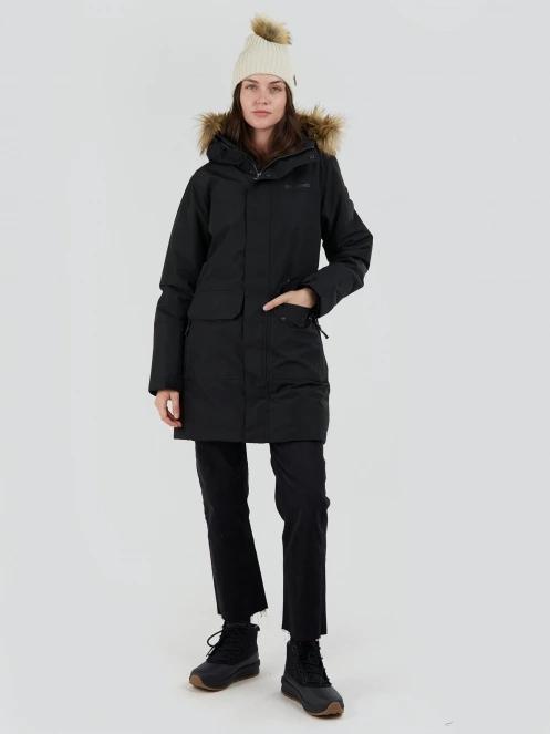 Fundango Georgina Parka Jacket női télikabát fekete színben 4