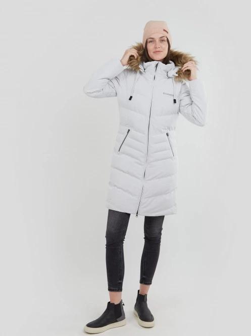 Fundango Puppis Padded Jacket női télikabát homok színben 5