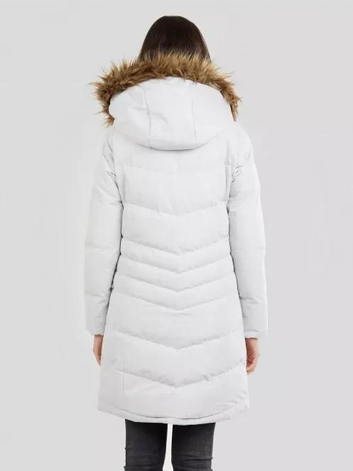 Fundango Puppis Padded Jacket női télikabát szürke színben 3
