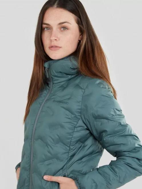 Fundango Alsea Hooded Jacket női utcai kabát oliva színben 4