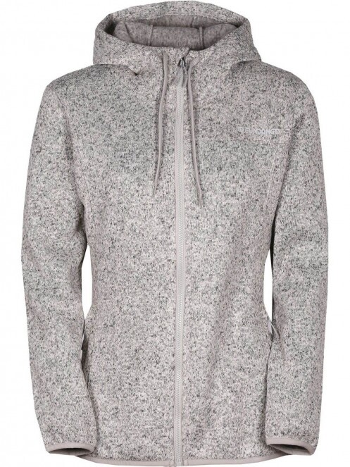 Fundango Share Hooded Fleece női kapucnis pulóver fehér színben 6