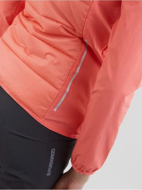 Fundango Mina Hybrid jacket női softshell kabát narancssárga színben 3
