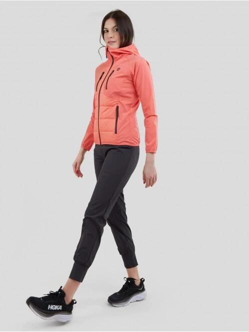 Fundango Mina Hybrid jacket női softshell kabát narancssárga színben 4