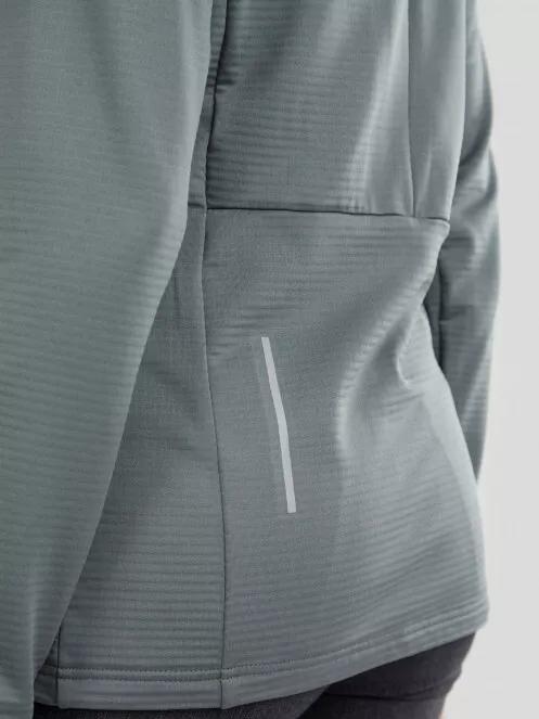 Fundango Share Hooded Fleece női polár pulóver oliva színben 6
