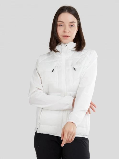 Fundango Mina Hybrid Jacket női softshell kabát fehér színben 5