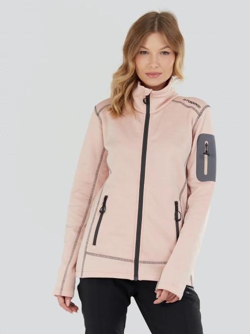 Fundango Antila Fleece Jacket női polár pulóver rózsaszín színben 2