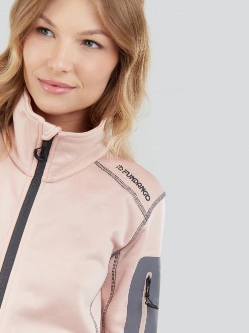 Fundango Antila Fleece Jacket női polár pulóver rózsaszín színben 5