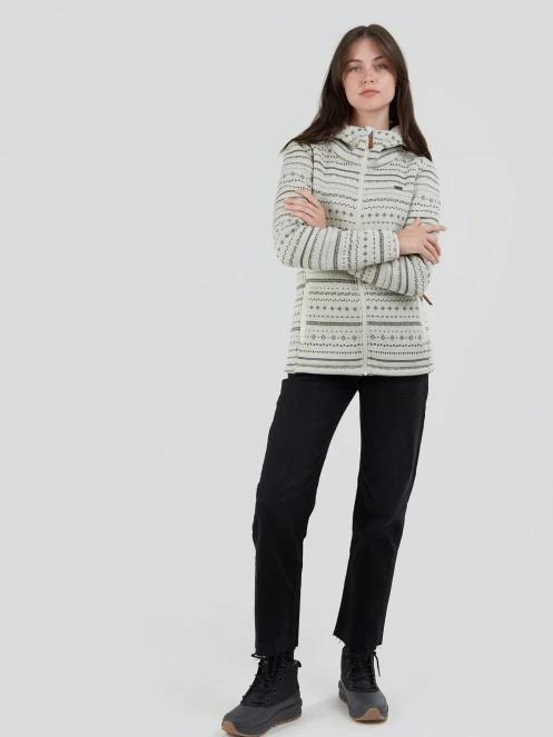 Fundango Ara Fleece Jacket női polár pulóver multikolor színben 4