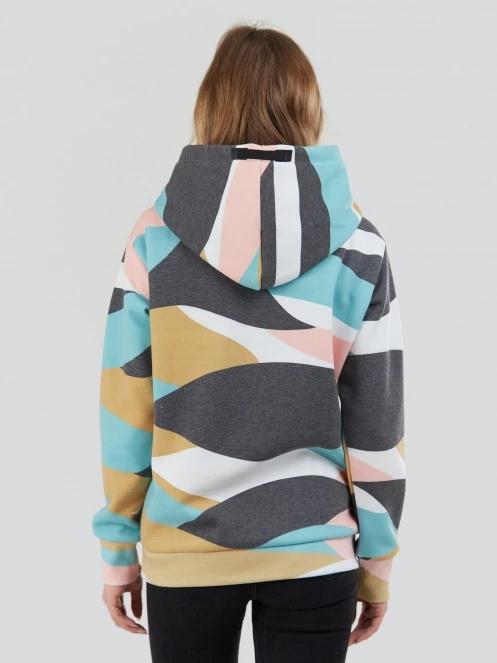 Fundango Challenger Pullover női kapucnis pulóver multikolor színben 3