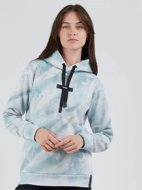Fundango Challenger Pullover női kapucnis pulóver világoskék színben 2