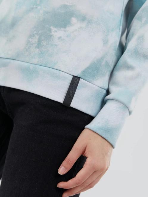 Fundango Challenger Pullover női kapucnis pulóver világoskék színben 5