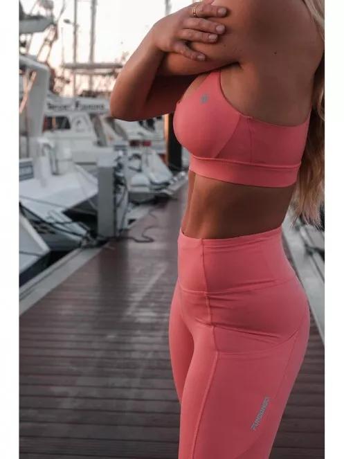 Fundango Fade Active Leggings női sportnadrág magenta színben 9