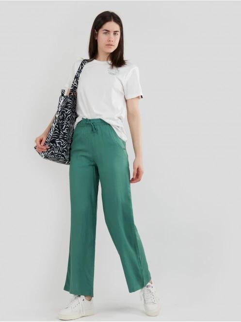 Fundango Poppy Pants női utcai nadrág zöld színben 4