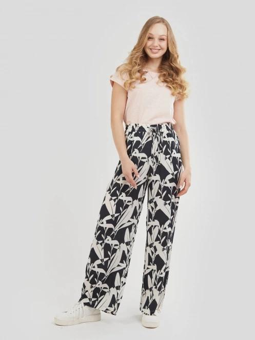 Fundango Poppy Pants női hosszú nadrág fehér színben 4