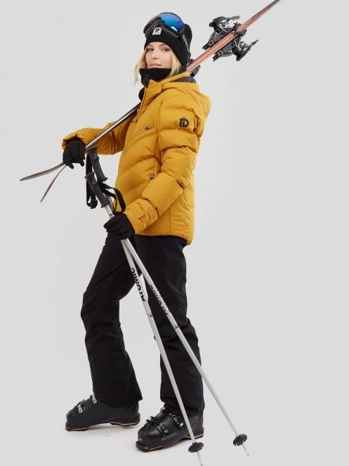 Fundango Elyra Padded Jacket női steppelt síkabát barna színben 5