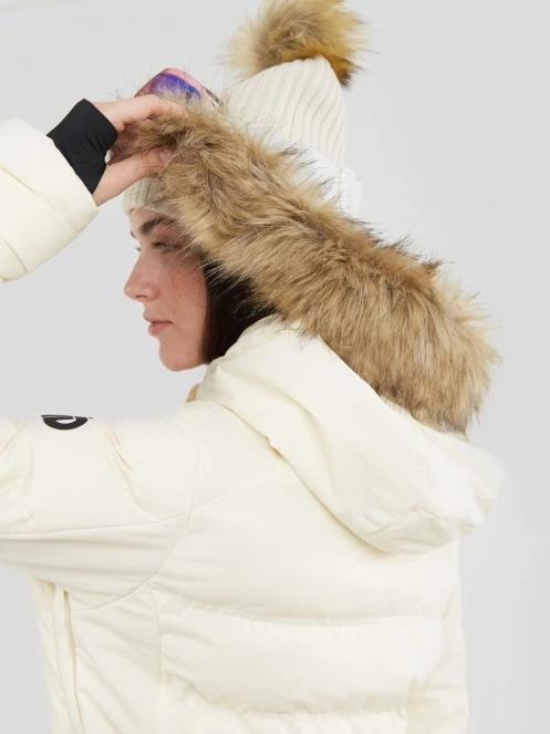 Fundango Elyra Fur Padded Jacket női steppelt síkabát fehér színben 8