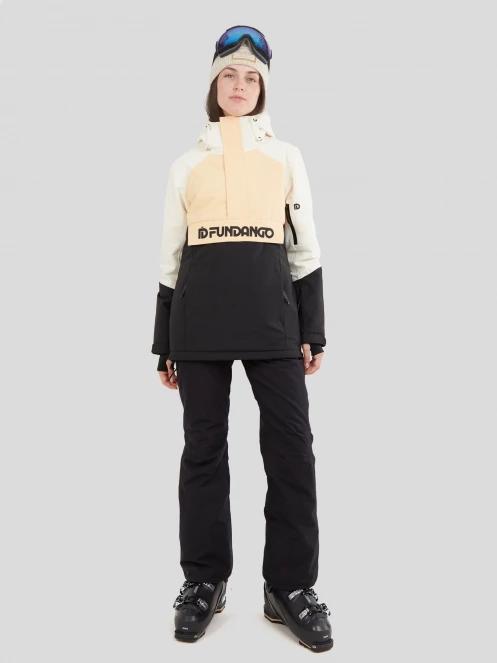 Fundango Birch Logo Anorak női síkabát sárga színben 4