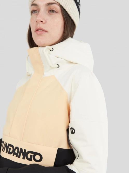 Fundango Birch Logo Anorak női síkabát sárga színben 5