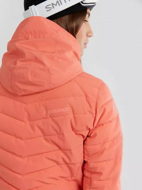 Fundango Punch Padded Jacket női steppelt síkabát piros színben 7