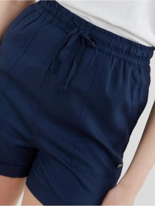 Fundango Carla Shorts női rövidnadrág sötétkék színben 5