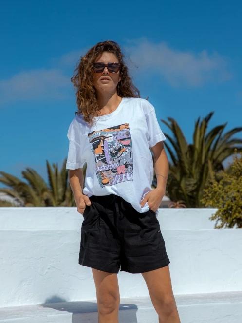 Fundango Carla Shorts női rövidnadrág fekete színben 6