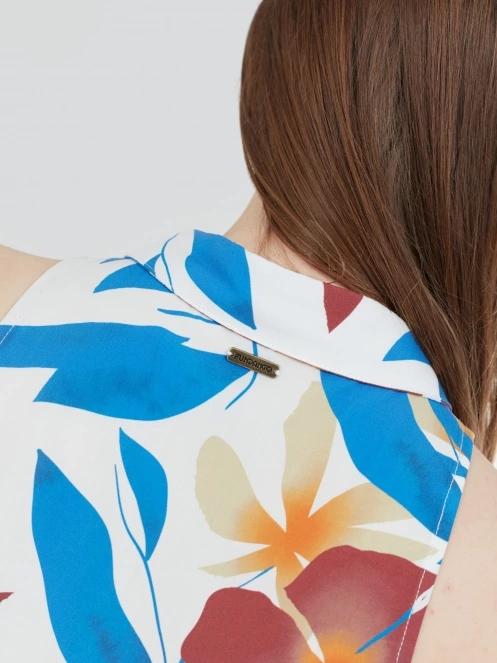 Fundango Myrto Sleeveless Shirt női blúz multikolor színben 5