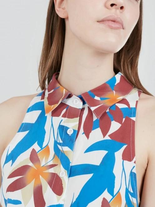 Fundango Myrto Sleeveless Shirt női blúz multikolor színben 6