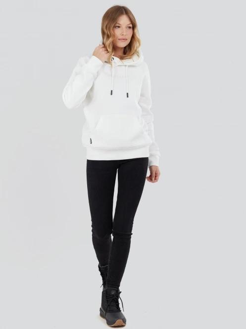 Fundango Mirage Hooded Sweatshirt női kapucnis pulóver homok színben 4