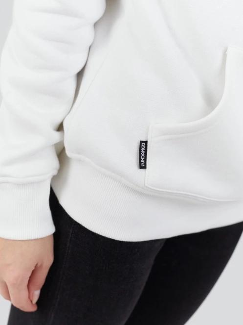 Fundango Mirage Hooded Sweatshirt női kapucnis pulóver homok színben 5