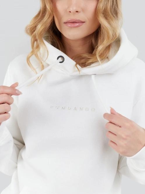 Fundango Mirage Hooded Sweatshirt női kapucnis pulóver homok színben 6