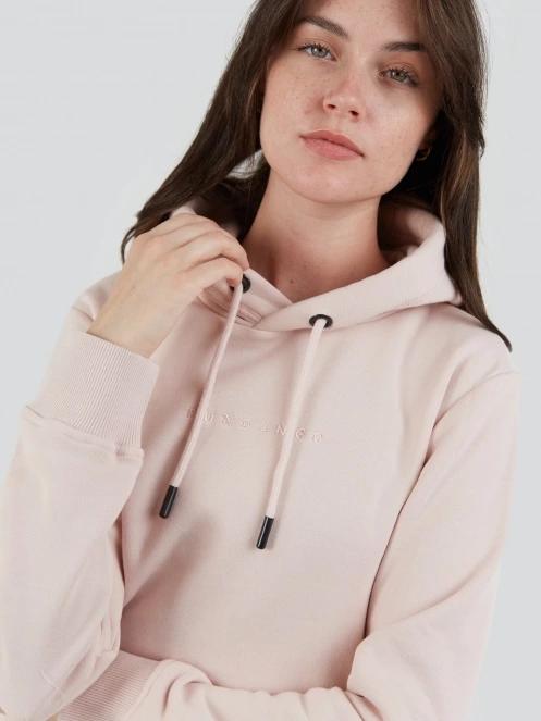 Fundango Mirage Hooded Sweatshirt női kapucnis pulóver rózsaszín színben 5