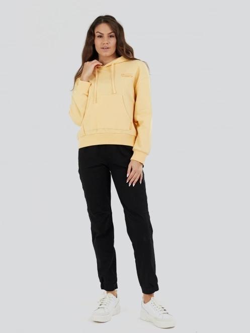 Fundango Lopez Sweatshirt női kapucnis pulóver sárga színben 5