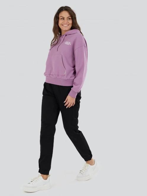 Fundango Lopez Sweatshirt női kapucnis pulóver lila színben 4