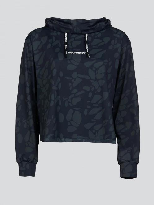 Fundango Helka Sweatshirt női kapucnis pulóver fekete színben 8