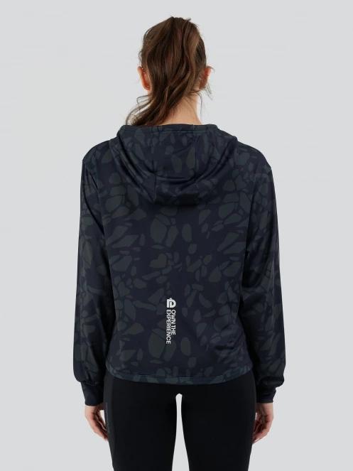 Fundango Helka Sweatshirt női kapucnis pulóver fekete színben 3