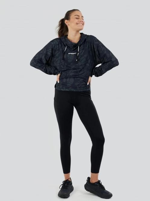 Fundango Helka Sweatshirt női kapucnis pulóver fekete színben 4